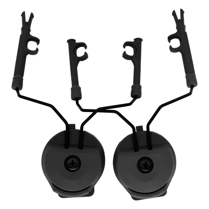 Tactische Headset Elektronische Oorkappen Airsoft Shooting Headset Beugel Voor Tactische Boog Helm Rail Voor Pelto Comtac Hoofdtelefoon