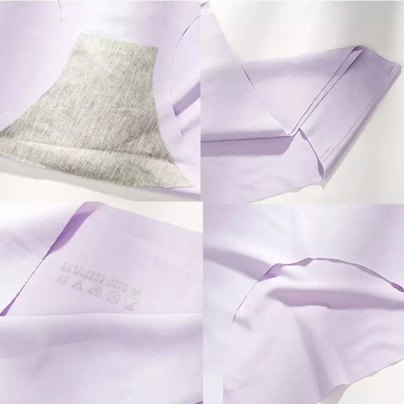 กางเกงในสตรีผ้าไหมน้ำแข็งไร้รอยต่อเอวต่ำมีหลายสีให้เลือกไซส์ใหญ่ Comfort M-XXXL