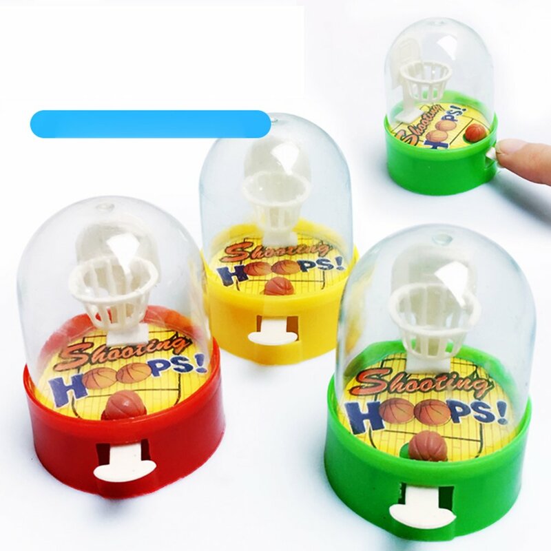 Mini kieszeń koszykówka palma zestaw do koszykówki gra Puzzle dzieci zabawki na biurko zabawki interaktywne rodzic-dziecko