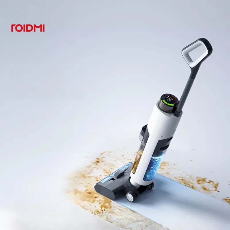 New ROIDMI NEO Intelligent Wireless Washing Machine Suction and Drag Integrated Self-cleaning Household Hand-held Vacuum Cleaner