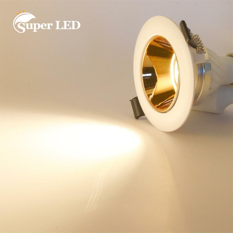 New LED Ceiling Lights Lamp Adjustable Frame MR16 GU10 Replaceable Spot Lights Bulb Fixture Downlights Holder