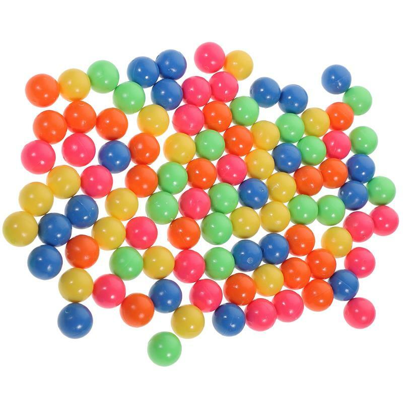 Bola permainan Pit kelereng plastik mainan lapar Hippos pingpong pengganti warna-warni anak kecil bayi berwarna bir marmer De Tables