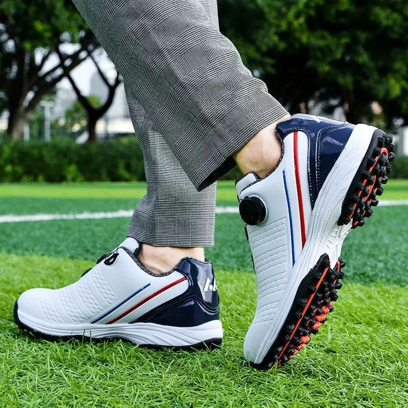 Мужские профессиональные кроссовки для гольфа, спортивная обувь для гольфистов, размер 46, 47, роскошные прогулочные кеды