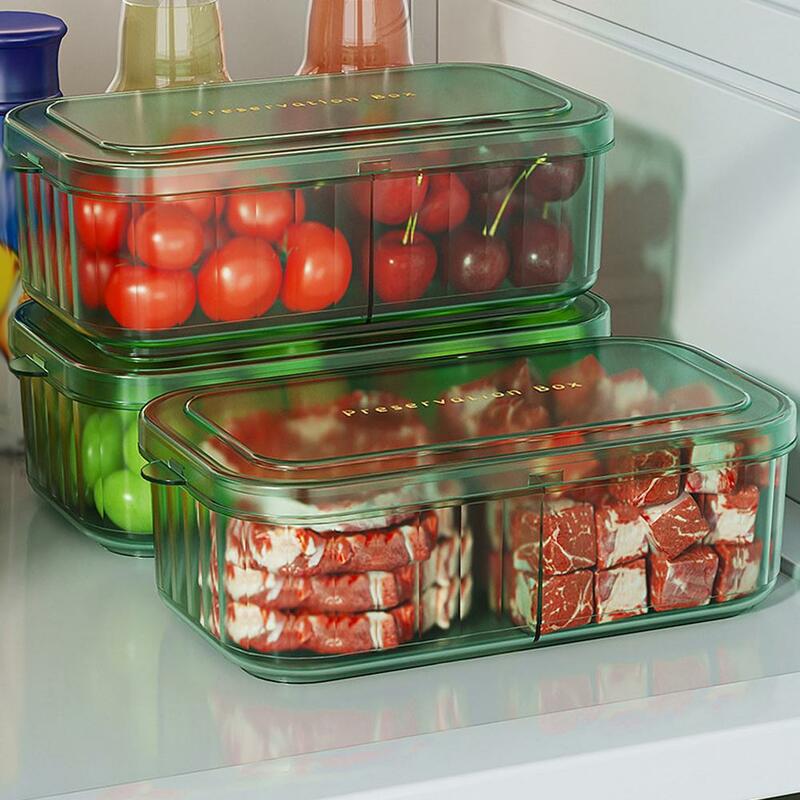 Refrigerator Freezing Antibacterial Storage Box Food-grade Dedicated Classification Sealed -keeping Box For Camping Z6p0