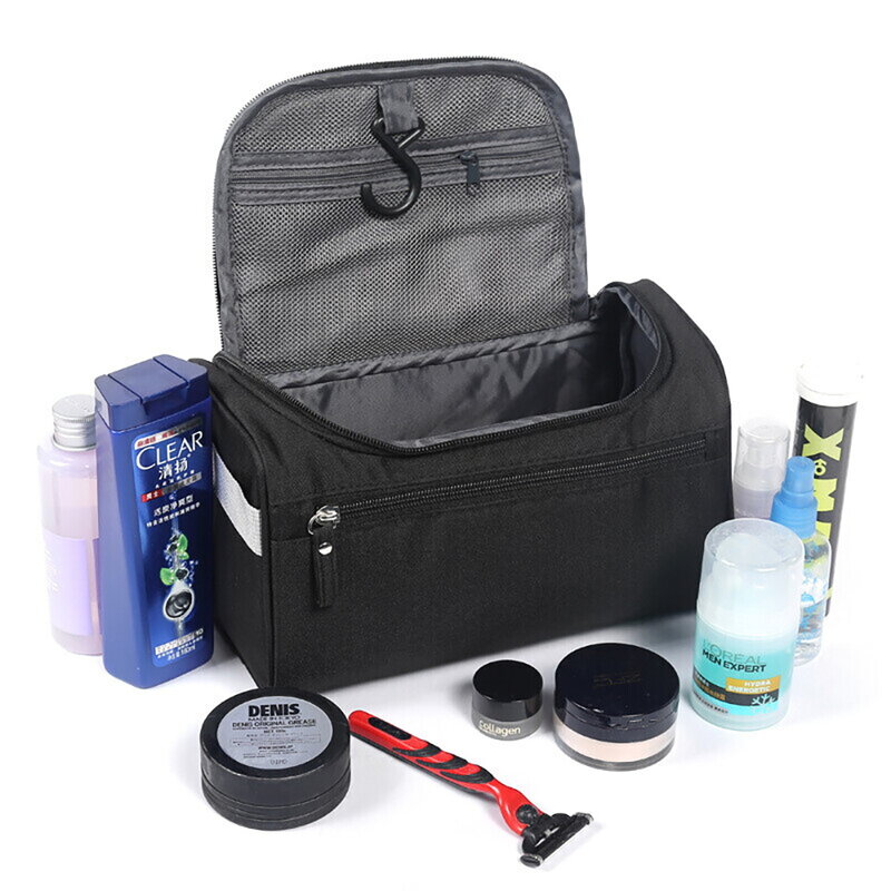 Wasserdicht Make-Up Tasche Zipper Mann Frauen Kosmetik Tasche Beauty Case Make-Up Organizer Toiletry Tasche Kits Lagerung Reise Waschen Beutel