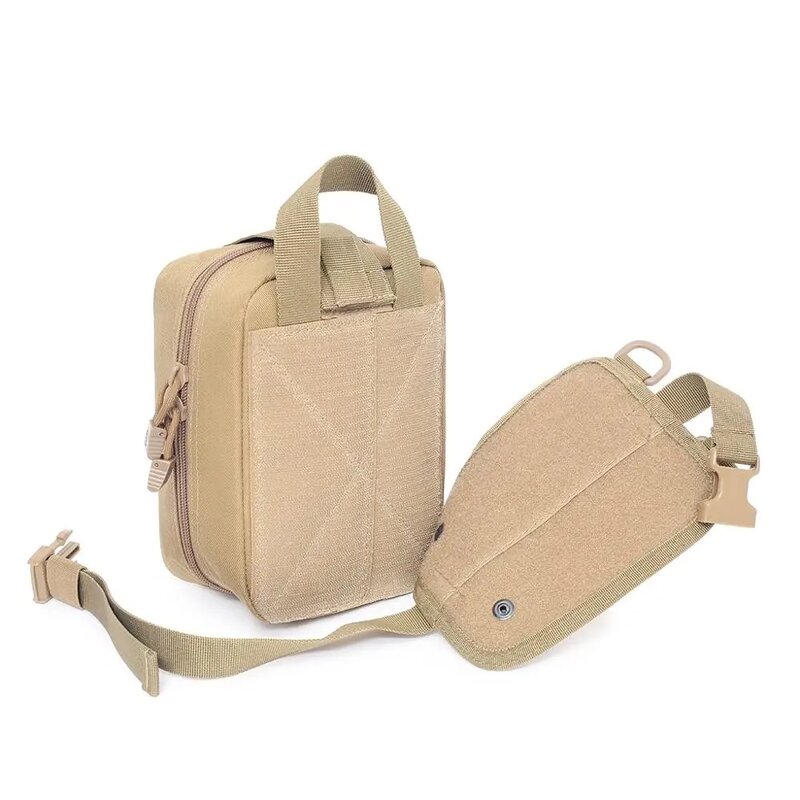 Kit de primeros auxilios táctico EDC Molle, bolsa médica IFAK, supervivencia, paquete de cintura de emergencia, accesorios de caza militar al aire libre, bolsa EDC
