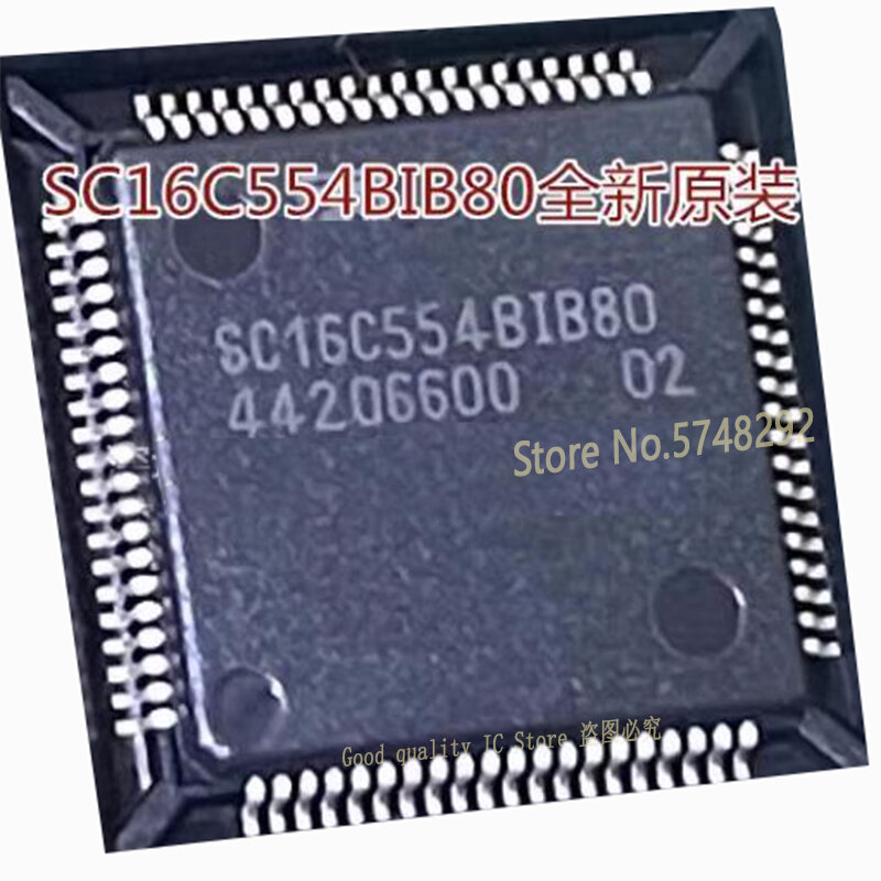 1 Stks/partij SC16C554BIB80 SC16C554 Qfp Chipset 100% Nieuwe Geïmporteerde Originele Ic Chips Snelle Levering
