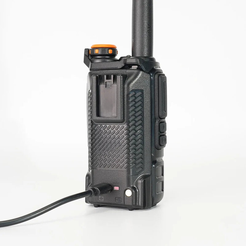 QUANSHENG-Batería de UV-K5 tipo C para walkie-talkie, batería de carga gruesa Real de 2600mAh/3500mAh para piezas de Radio UVK5, 18650 celdas