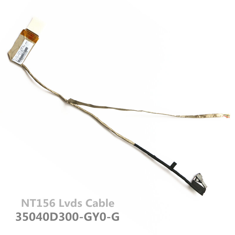 Video screen cable For HP CQ58 650 655 laptop LCD LED Display Ribbon Camera Flex cable NT156 35040D300-GY0-G 35040D100-H0B-G