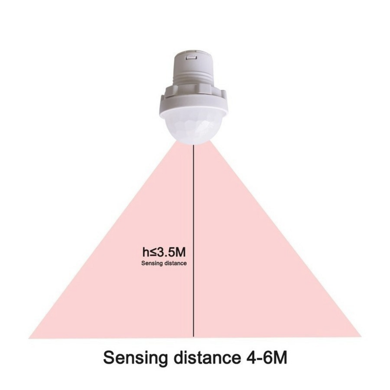 Detector de movimiento infrarrojo PIR, interruptor inteligente LED, 110V, 220V, 50 unids/lote