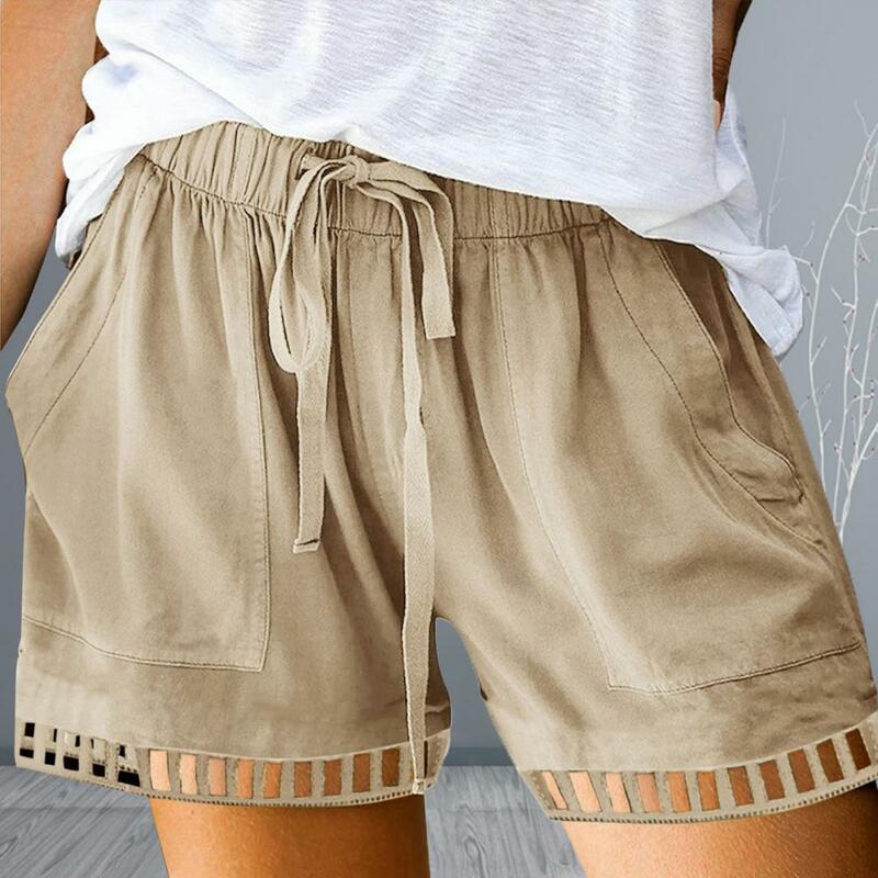 Lady Shorts Thin Lady Summer Shorts Hollow Out Breathable Lady Summer Shorts Female Clothes