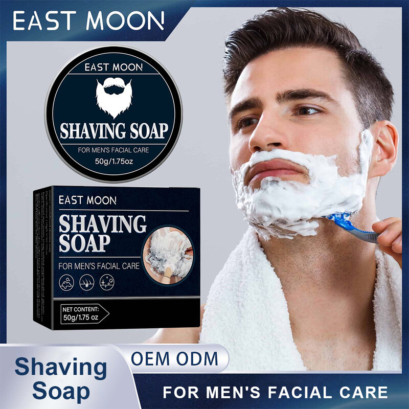 Profesjonalny mężczyzna do golenia pieniący się brody przybory do czyszczenie włosów twarzy