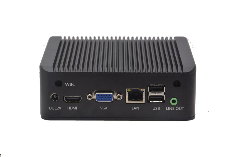 나노 미니 PC 인텔 셀러론 J1900 HDMI COM RJ45 VGA 와이파이/3G 리눅스 DC 12V 리눅스 윈도우 7 8 10 OS
