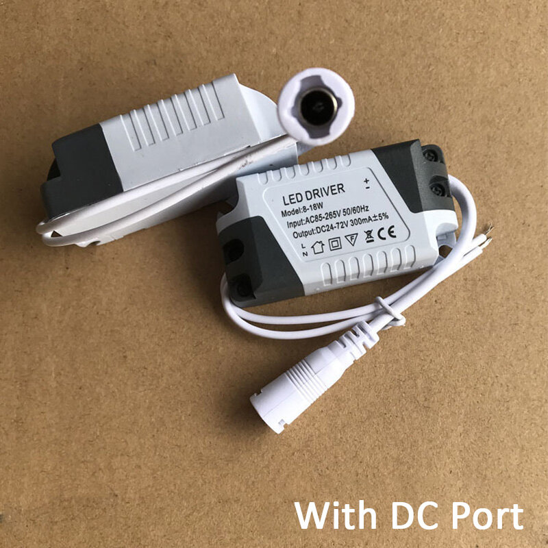 LED Driver 300mA 8-24W/18W Lighting Transformer Panel Ceilling Lamp LED Strip Power Supply Adapter Downlight drive power supply