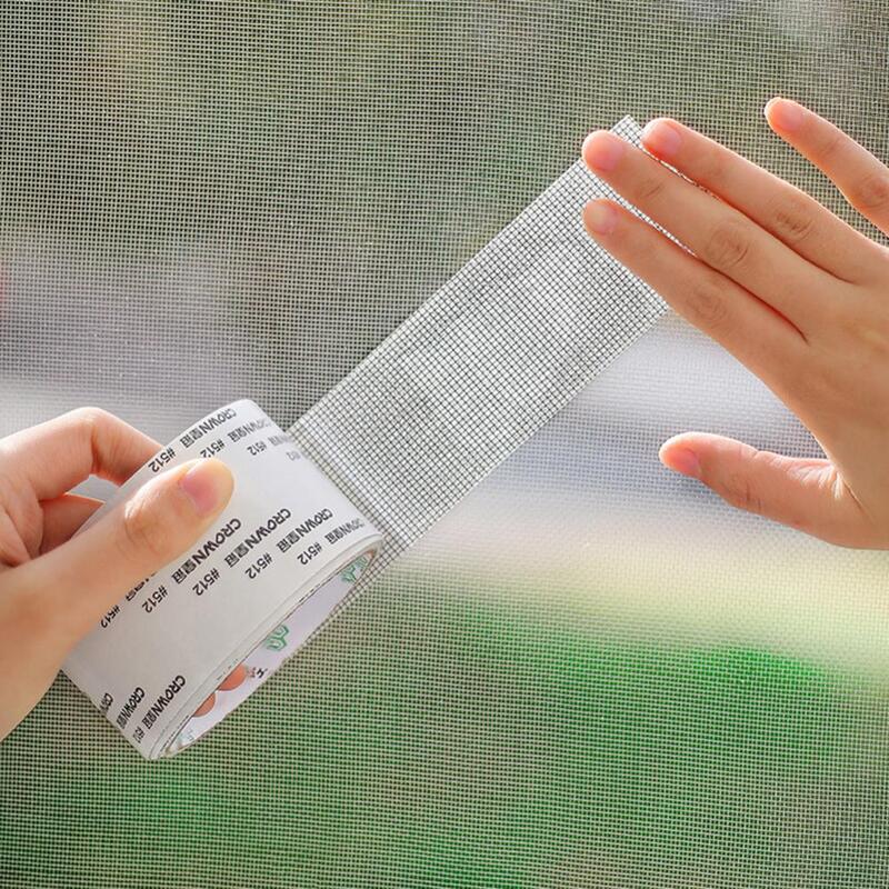 Сетка для окон, самоклеящаяся Водонепроницаемая сетка для защиты экрана от комаров и повреждений