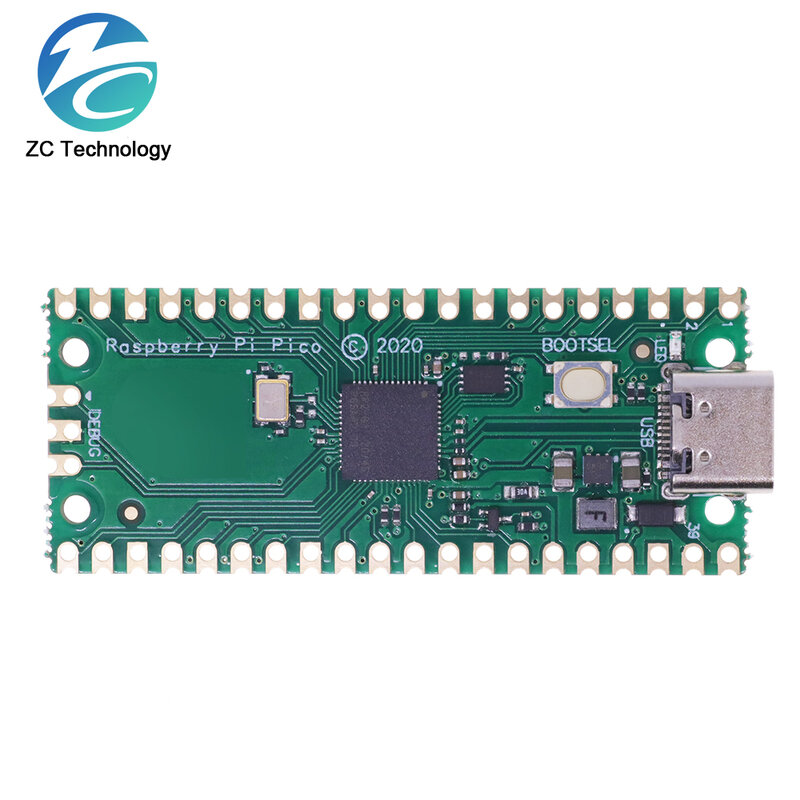 Raspberry Pi Pico Board RP2040 TYPE-C / MICRO Dual-Core КБ ARM, низкая мощность, высокая производительность