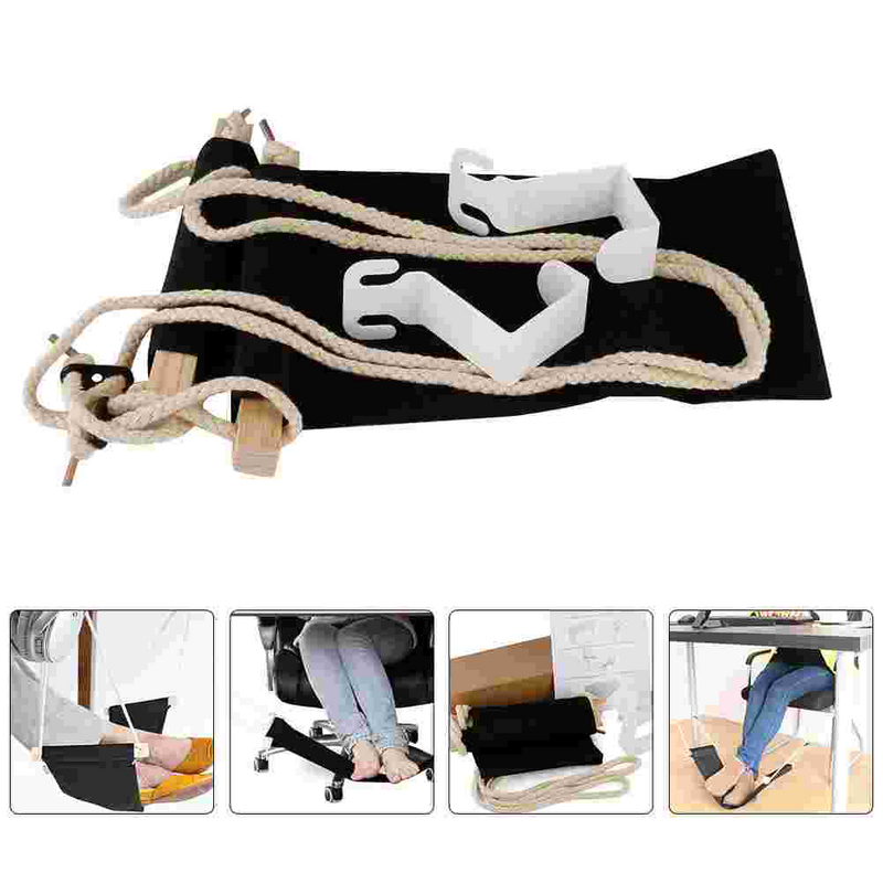 Foot Hammock Desk Resting Hanger Hanging Cushion Footrest Office Portable Supply