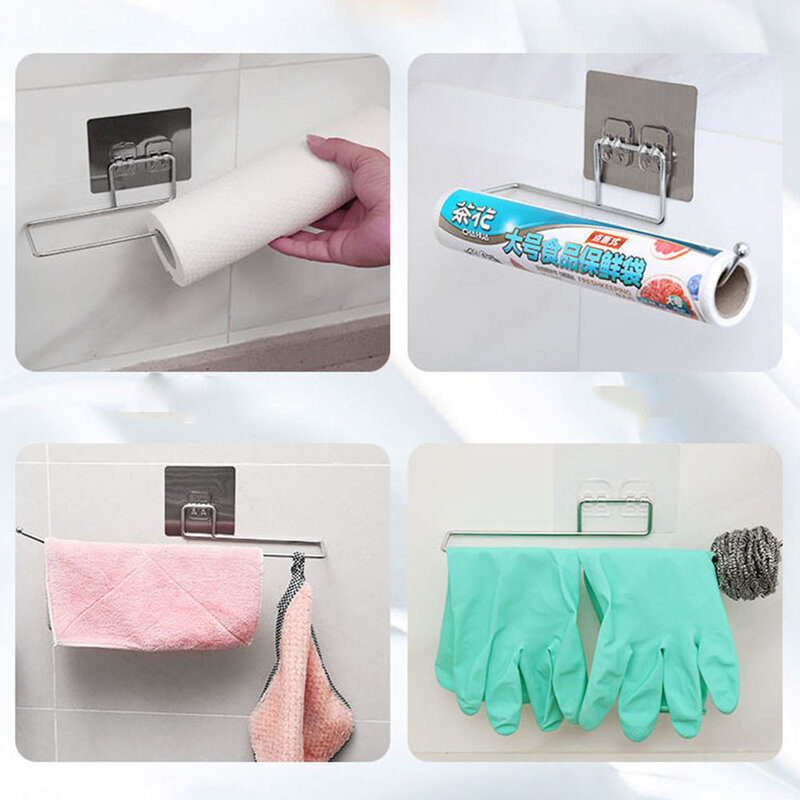 Küche Bad Toilette Pape Lager regal Rolle Papier regal Handtuch Handtuch halter Ständer Rack Küche Bad Zubehör Mehrzweck