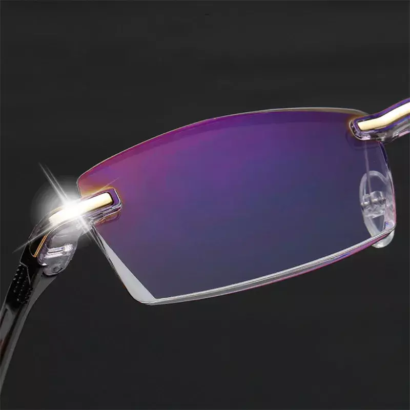 Occhiali da lettura NONOR uomo Anti raggi blu occhiali da presbiopia donna occhiali Vintage senza montatura diottrie + 1.0 1.5 2.0 2.5 3.0 3.5 4.0