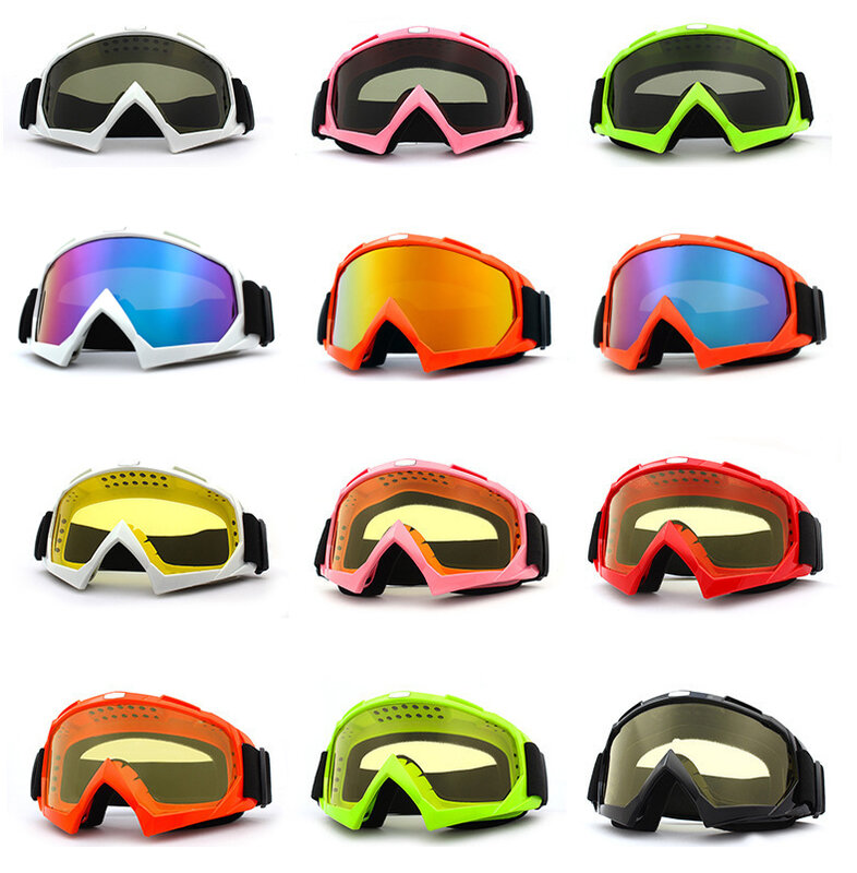 Kacamata ski anti-kabut kacamata ski musim dingin Snowboard bersepeda sepeda motor kacamata tahan angin Pria Wanita kacamata olahraga luar ruangan