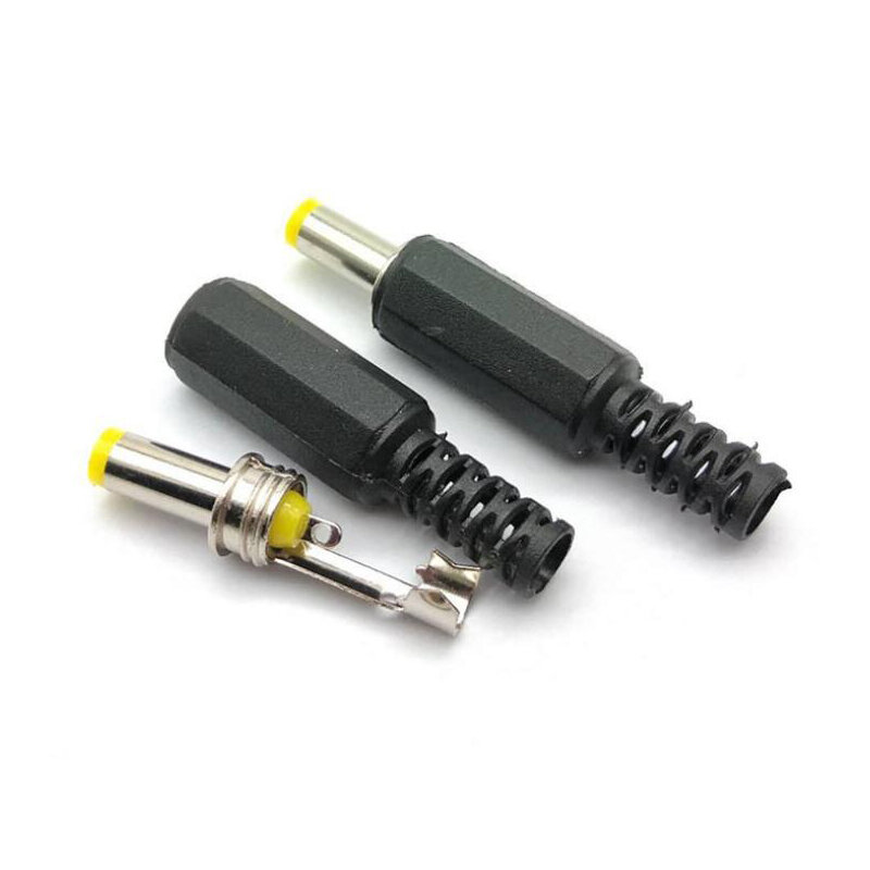 4.8mm x 1.7mm DC Power Male Plug Adapter Jack 4.8*1.7 Jack untuk Laptop soket Outlet Plug DIY menghubungkan