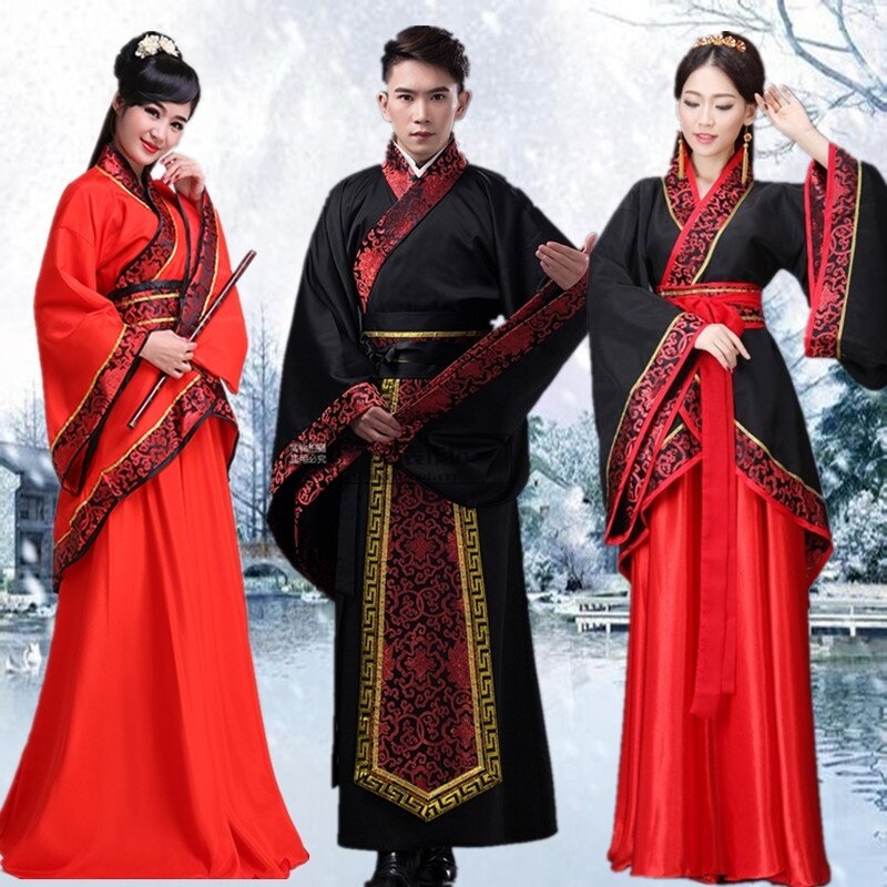 Hanfu Национальный стиль, мужская старинная традиционная китайская одежда для косплея для женщин, одежда Hanfu, женское сценическое платье