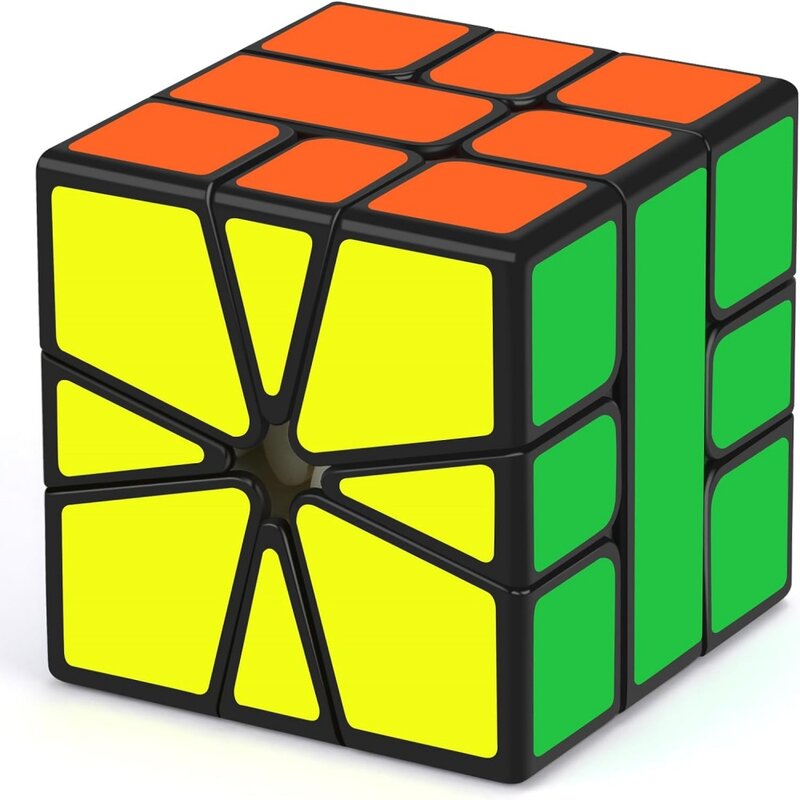 مكعب سحري تويست QiYi ، على شكل خاص ، لغز ثلاثي الأبعاد ، مربع ، سرعة 3 × 3 ، Qifa ، SQ1 ، SQ1 ، SQ1 ، SQ-1