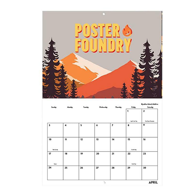 National Parks Calendar 2024 National Parks Calendar 2024 Wall Calendar 9X11Inch Open Giftable Explore Our Protected Lands