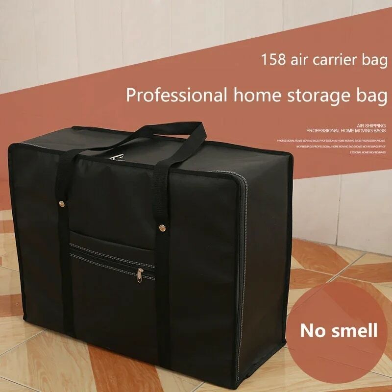 Bolsa de viaje gruesa de gran capacidad, bolsa de equipaje de embarque de aviación, bolsa de almacenamiento de ropa de viaje de vacaciones, bolsa de envío de aviones
