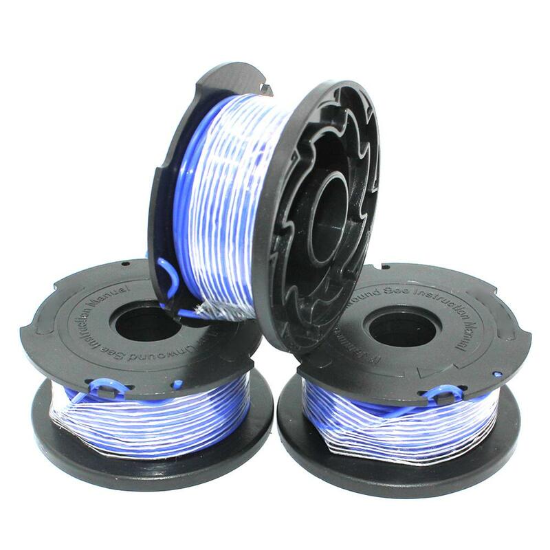 3PK Auto Feed String Trimmer Spool for Black + Deck GH3000 GH3000R LST540 LST540B Trimmer Edger Parts# SF-080 DWB-90588459N