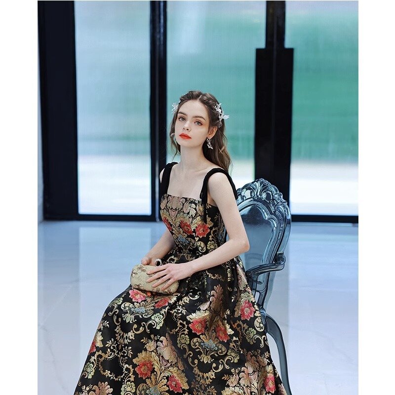 イブニングドレスmk1500-classicalスタイル、ブライダルドレス