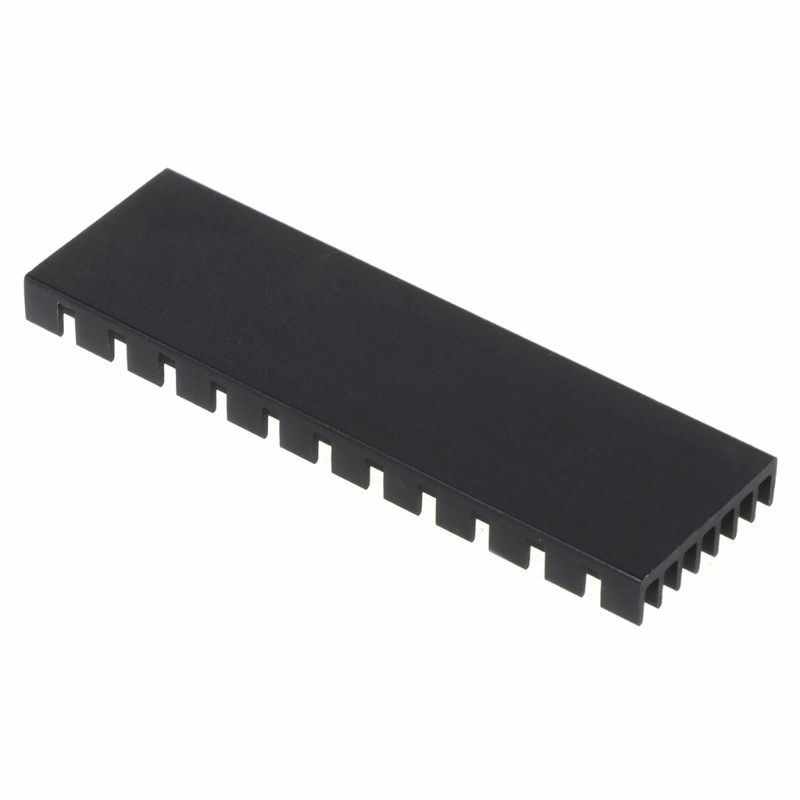 M.2 NVME NGFF 2280 솔리드 스테이트 하드 디스크 방열 SSD 방열판 쿨러 라디에이터용 알루미늄
