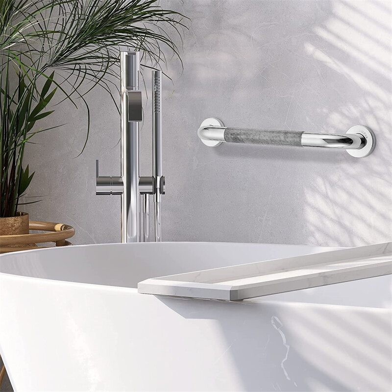Banheira de aço inoxidável alta qualidade toalete corrimão chuveiro suporte segurança alça toalheiro do banheiro acessórios segurança