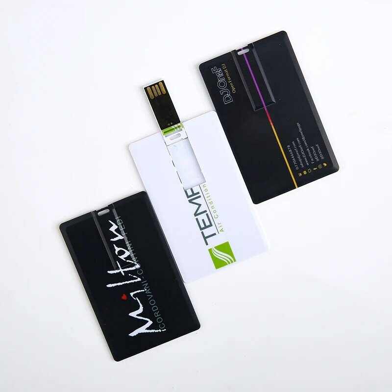 10ชิ้น/ล็อตบัตรเครดิต Master Card American Express USB แฟลชไดรฟ์64GB 32GB 16GB 8GB 4GB GB Pendrive Memory Stick ความจุจริง