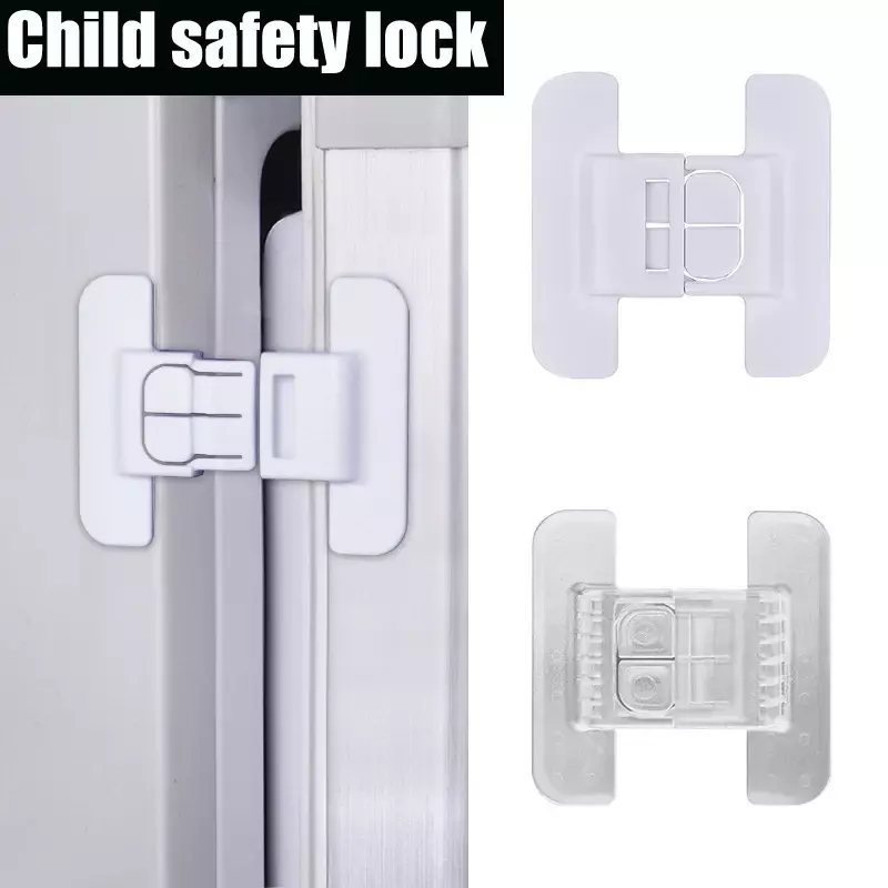 Cerradura de seguridad para refrigerador de casa, cierre de puerta de congelador, multifunción, Protector de seguridad para niños, 1/3 piezas