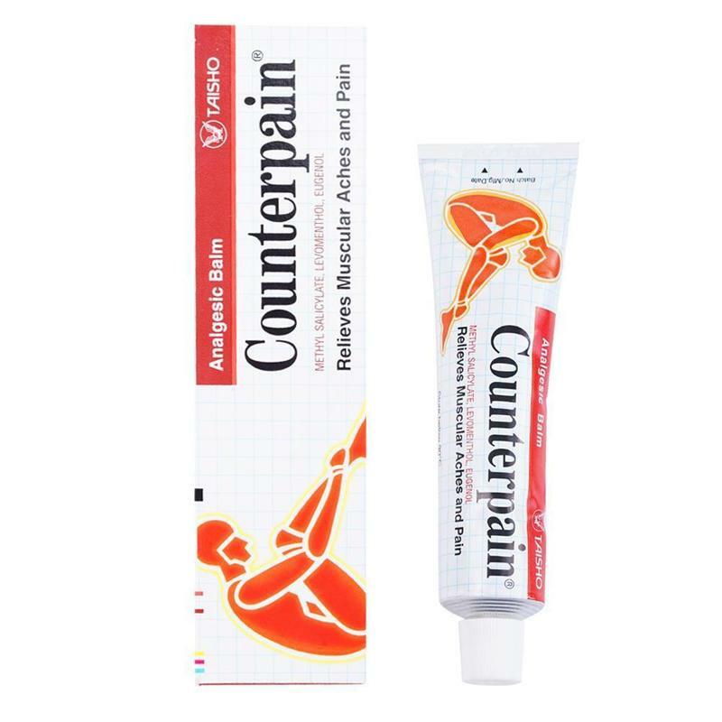 120g Tajlandia Counterpain Cool Hot Analgesic Balm Cream Arthritis Cream Ulga w bólu mięśni stawów / pleców / szyi Plaster