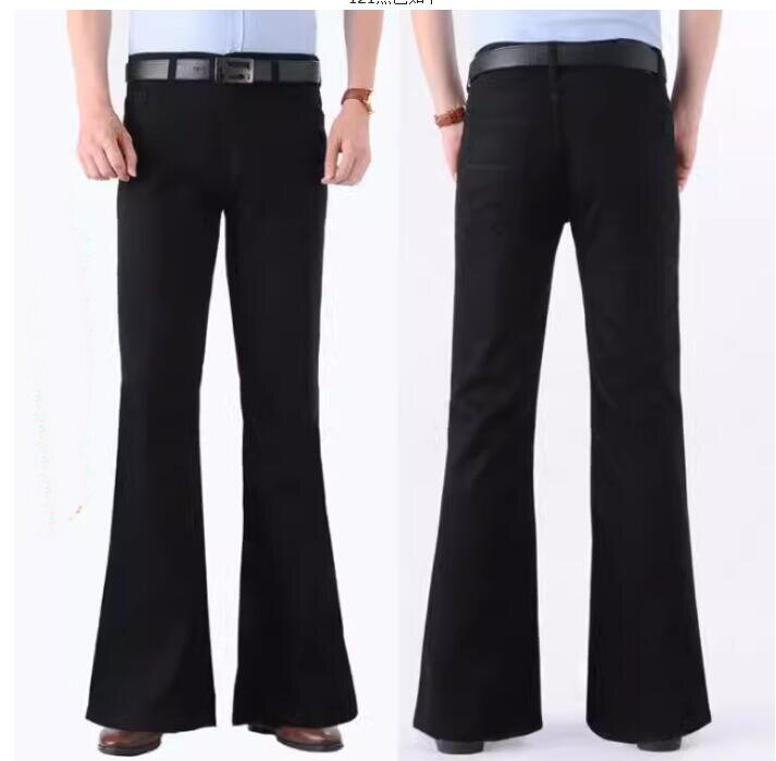 Мужские брюки-клеш 1920-х годов, винтажные джинсовые брюки