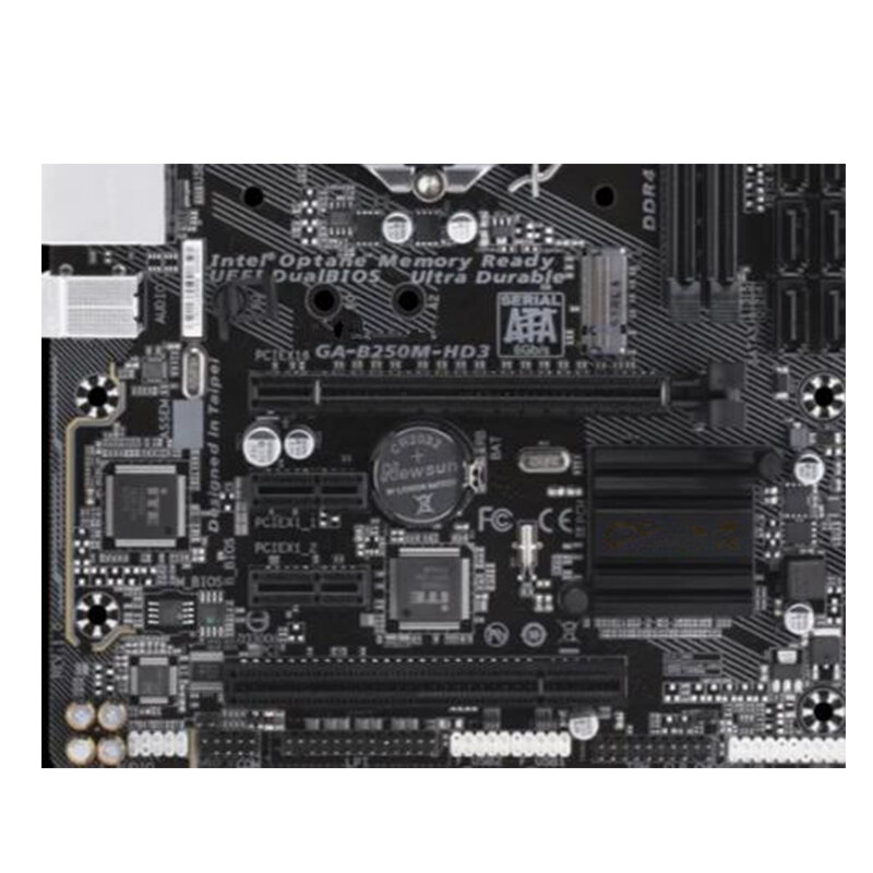 Desktop Mainboard para Intel B250, SATA III USB 3.0, GA-B250M-HD3 Motherboards, LGA 1151, DDR4, 64GB, M-ATX
