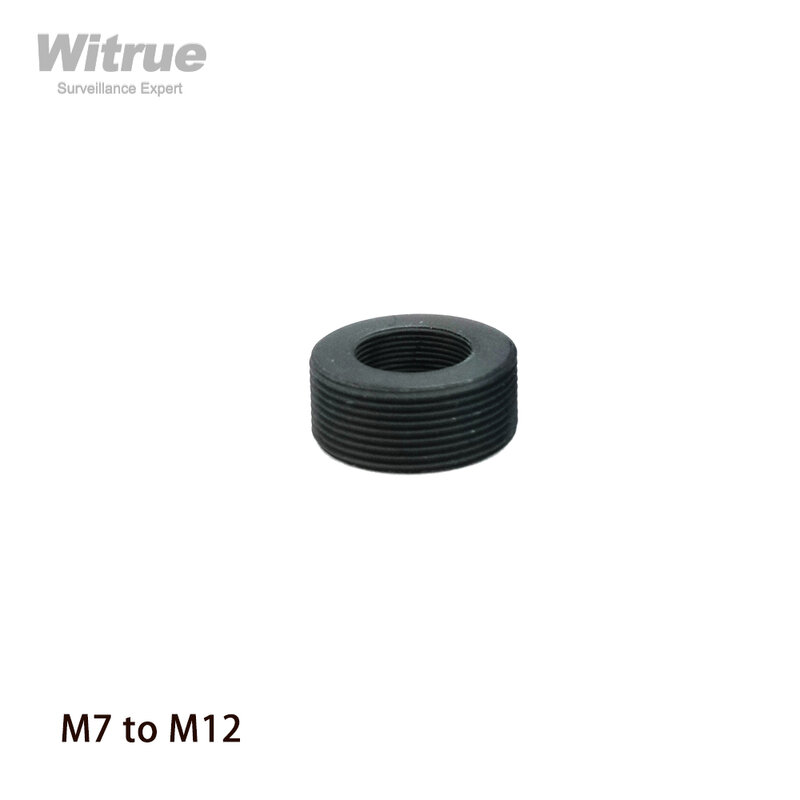 Witrue Metal M12 do C/obiektyw CS konwerter montażowy pierścień pośredniczący M7 do M12 konwerter obiektywu akcesoria do monitoringu