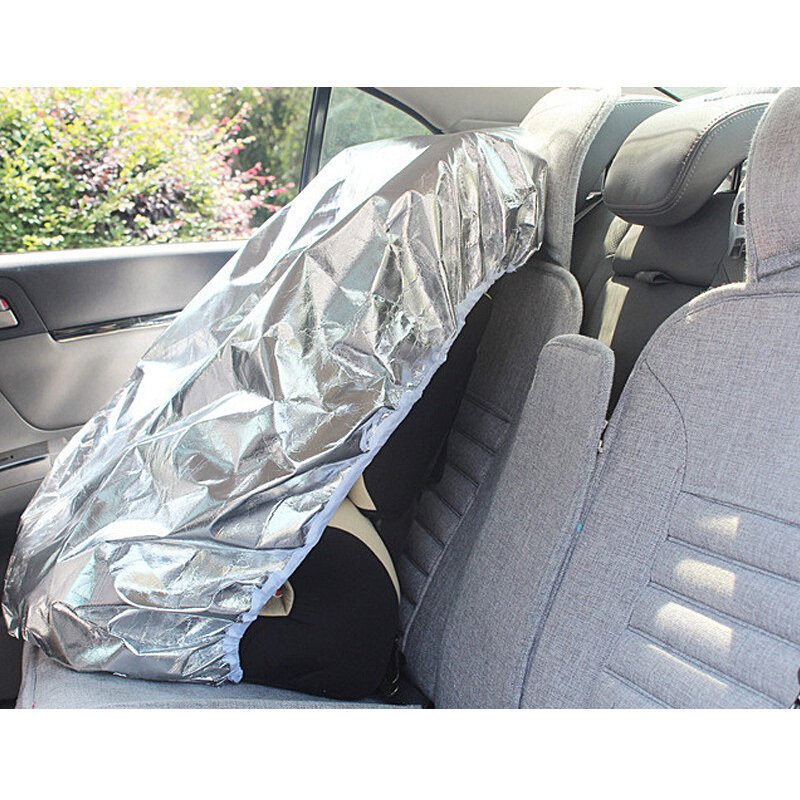 아기 어린이 자동차 안전 좌석 차양 자외선 차단 커버 반사판, 108x80cm