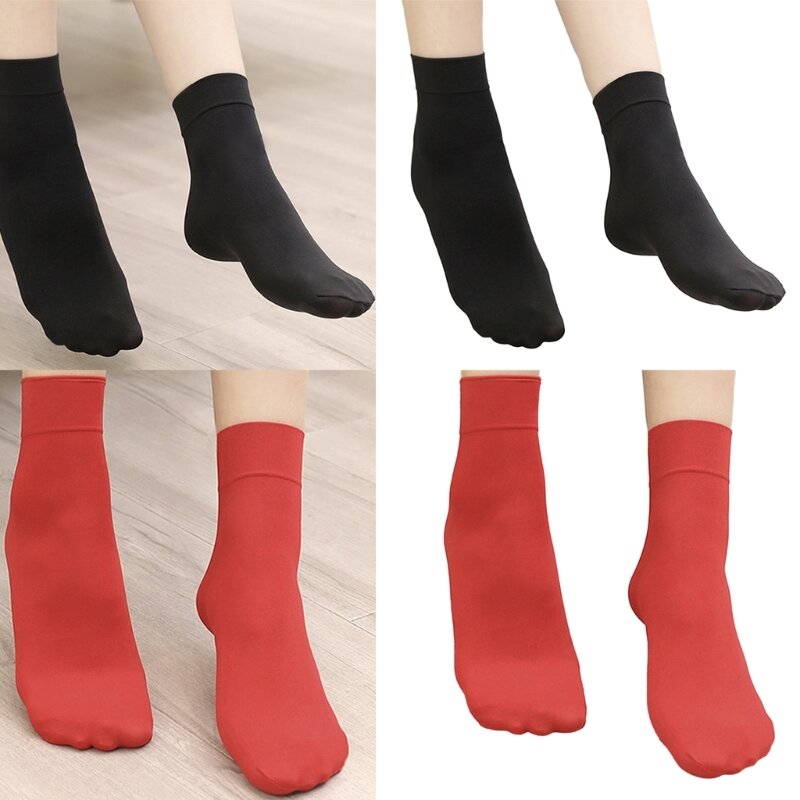 Dikke thermische sokken voor dames, koud weer, warme wintersokken, geïsoleerde crew-sok