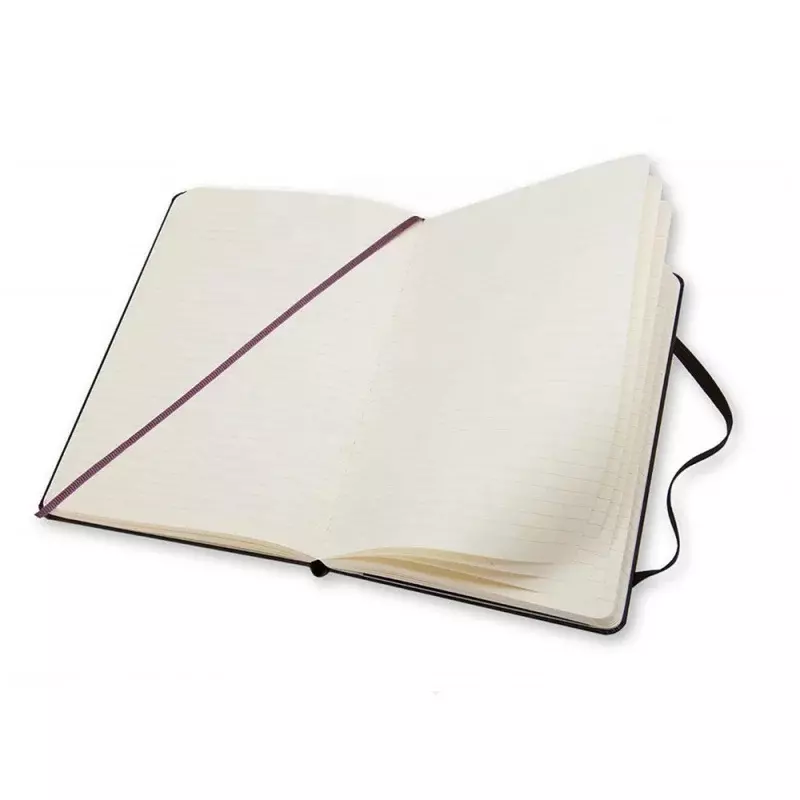 Aangepast Product. Custom Klassieke Notebook Afdrukken Harde Kaft Grote 5X8.25 Gelinkte Zwarte Aangepaste Notebook Met Logo