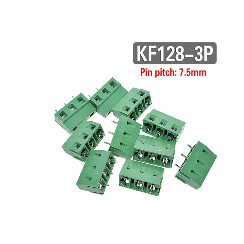 KF128-2P KF128-3P 3.81 5.0 7.5 2.54mm zacisk śrubowy PCB zacisk blok Splice KF120-2.54 DG308 MG128