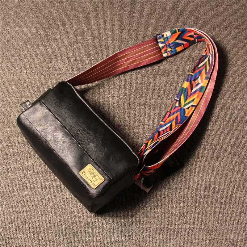 Bolso de hombro con cinta Vintage para hombre y mujer, bandolera deportiva para teléfono móvil, bolsos de mensajero de diseñador de lujo