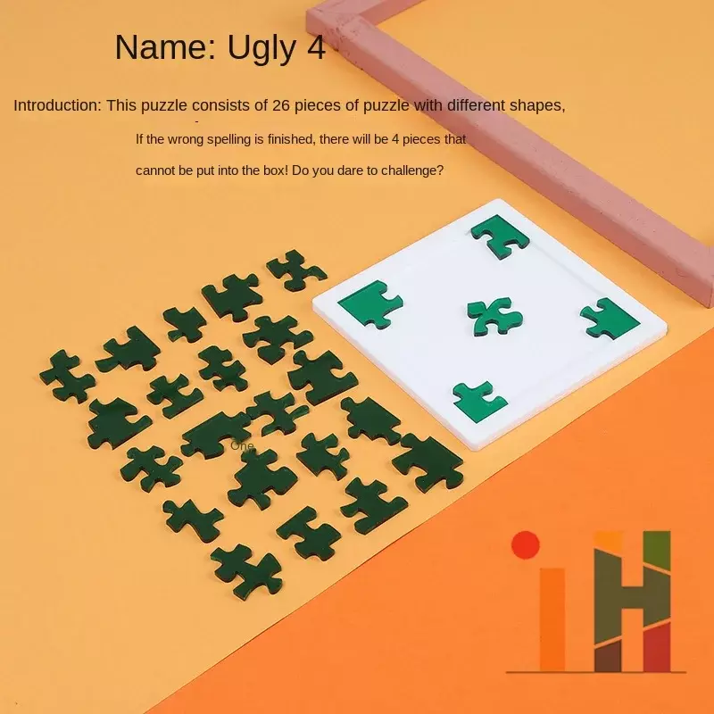 Головоломка Brainy головоломка Расширенная степень сложности 10 степень сложности Изысканный Прозрачный для взрослых