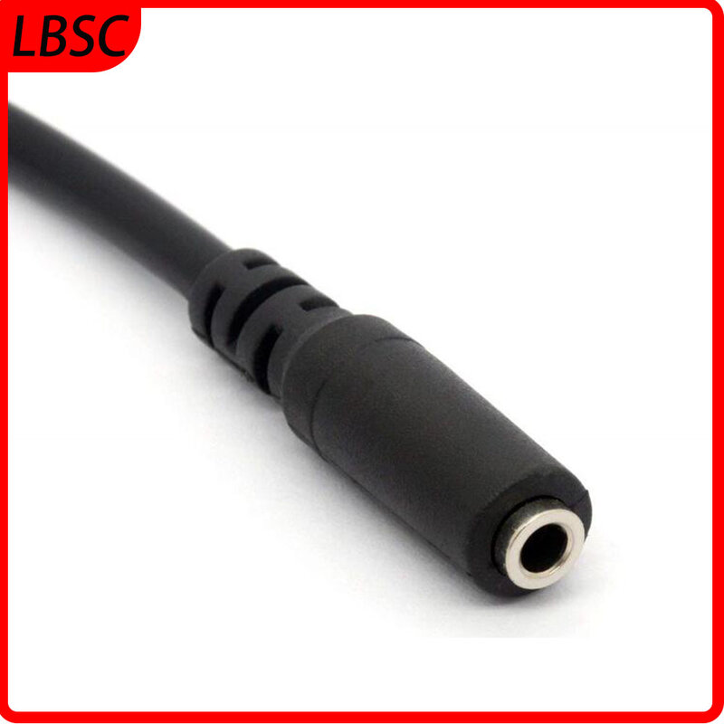 LBSC 마이크로 USB 수-3.5mm 암 AUX 오디오 케이블 코드, 헤드셋 어댑터, 액티브 클립 마이크