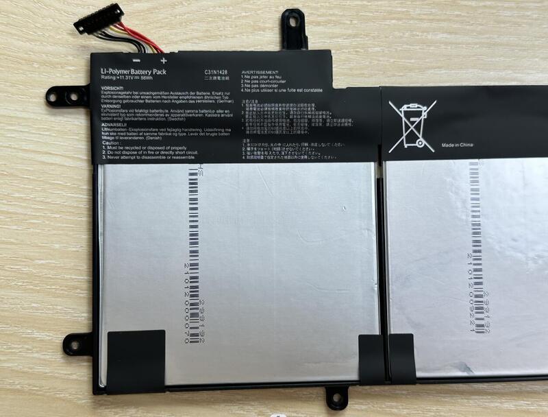 New C31N1428 Laptop Battery For ASUS Zenbook UX305L UX305LA UX305UA C31N1428 3ICP5/91/91 11.31V 56WH