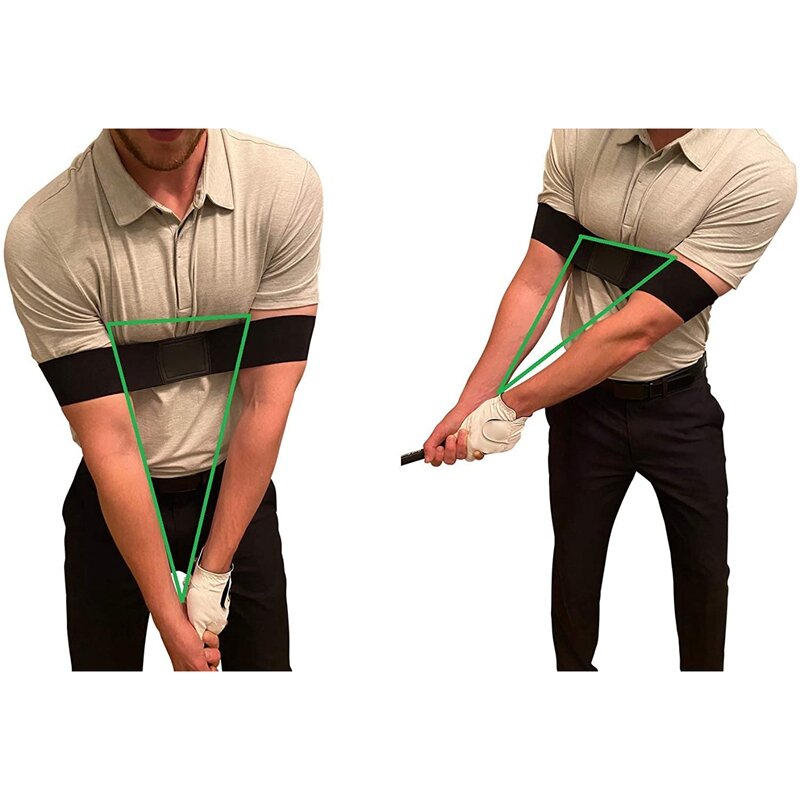 Golf Training Aid Golf Swing Training Aid Golf Swing Correcting Arm Band For Golf Beginner Practice