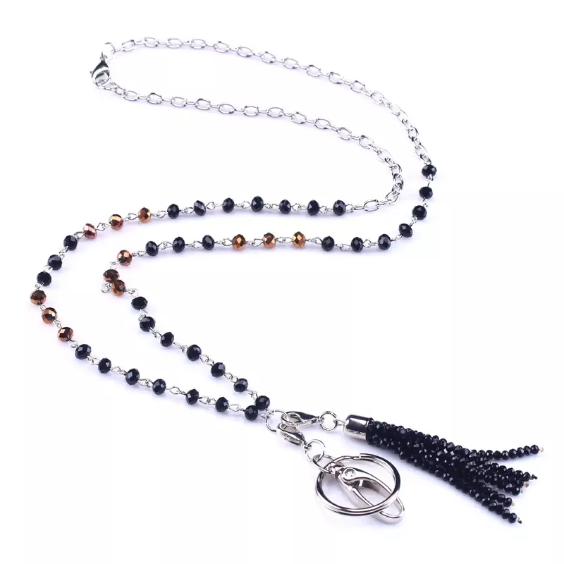 Женский модный шнурок для ожерелья, держатель для ID-значка, шнурок для ID-ожерелья, шнурки с ID-держателем, брелок