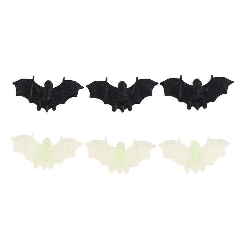 20 pz realistico plastica pipistrello simulazione pipistrello insetto Tricky Prop scherzo giocattolo spaventoso novità divertente regalo di Halloween decorare